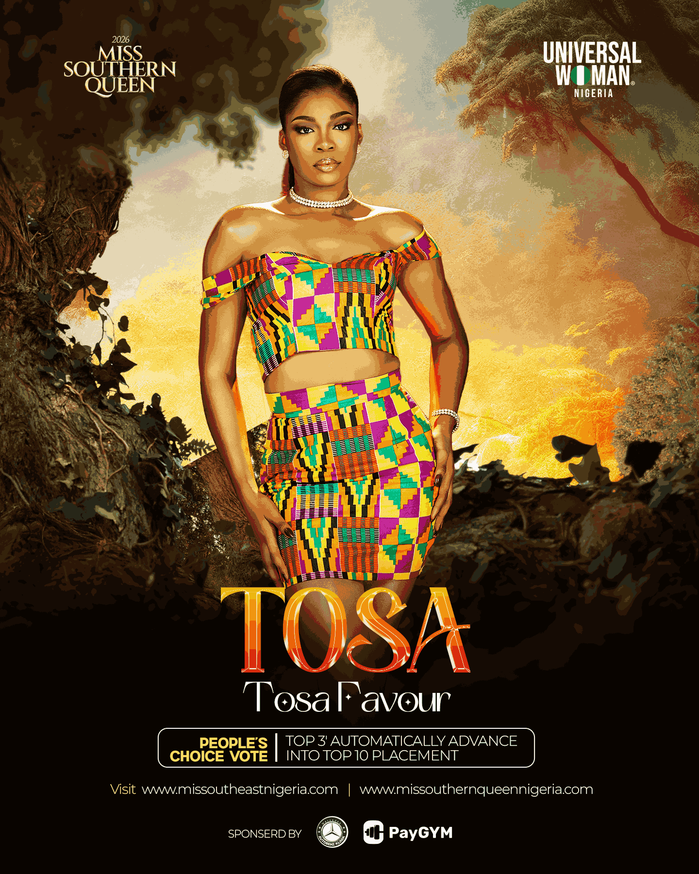 Tosa Favour Tivie